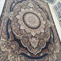 یک جفت قالی ۶ متری سورمه ای در حد نو