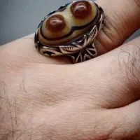 ۴ عدد انگشتر ورشو با سنگ نگین های طبیعی و معدنی|بدلیجات|تهران, صاحب الزمان|دیوار