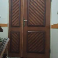 درب چوبی