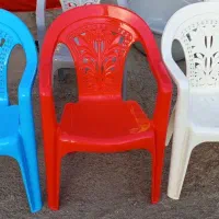 صندلی پلاستیکی طرح گل دسته دار کد 600