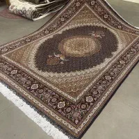 فرش دستباف (بساک) تک ۶ متری ماهی تبریز|فرش|مشکیندشت, |دیوار