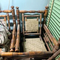 مبل حصیری کلاسیک