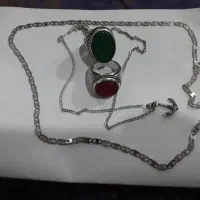 انگشتر و گردنبند نقره|جواهرات|سبزوار, قصبه غربی|دیوار