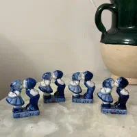 مجسمه چینی انتیک و قدیمی قلم ابی|کلکسیون اشیاء عتیقه|تهران, بهار|دیوار