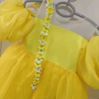 پیراهن پرنسسی مزون دوز مناسب تا 6سال|کفش و لباس بچه|تهران, مجیدیه|دیوار