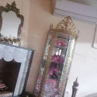 بوفه برنز ۴ طبقه تاج دار