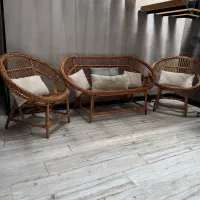 ست مبل حصیری