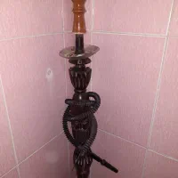 قلیون رخ دار قدیمی|صنایع دستی و سایر لوازم تزئینی|گنبد کاووس, |دیوار