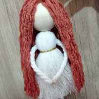 عروسک مکرومه