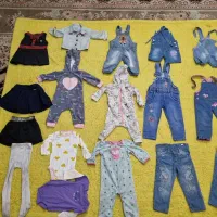 تعدادی لباس بچگانه دخترانه تا سه سال مناسب فصل