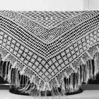 روسری محلی گیلانی دست بافت