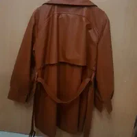 کت چرم زنانه و بوت قهوه ای|لباس|اهواز, کوی مهدیس|دیوار