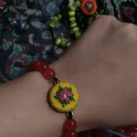 دستبند سنگ و پته