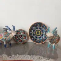 ست میناکاری|صنایع دستی و سایر لوازم تزئینی|تهران, ستارخان|دیوار