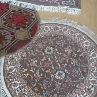 فرش دایره اصلی نو۱۵۰۰۰۰۰تومان نوزیرقیمت هریکی