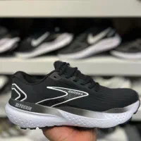 کتونی بروکس ویتنامی مدل گلیسیرین ۲۱ مشکی زیره سفید