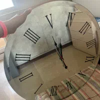 ساعت دیواری صفحه ایینه