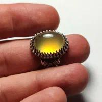 عقیق زرد یمن لامپی دستساز|جواهرات|قم, صفائیه|دیوار