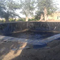 استخر پلیمری کشاورزی با ورق ژئوممبران|خدمات باغبانی و درختکاری|سراب, |دیوار