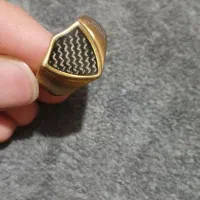 انگشتر MONT BLANC و زنجیر استیل