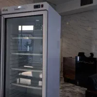 یخچال ایستاده ویترینی عرض 60cm تک درب