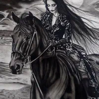 عکس باشما سیاه قلم باما|تابلو، نقاشی، عکس|مشهد, پروین اعتصامی|دیوار