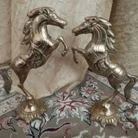 اسب و طاووس برنز