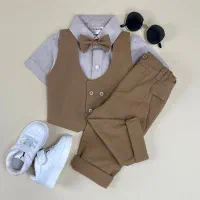 جلیقه شلوار مجلسی پسرانه
