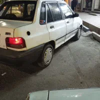 پراید سفید۸۶ تازه تعمیر