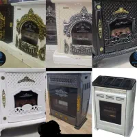 بخاری گازی طرح ستون دار شومینه مدل n4g6h34|بخاری، هیتر، شومینه|رشت, رشتیان|دیوار