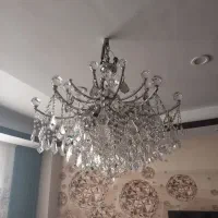 لوستر کریستالی|لوستر و چراغ آویز|ری, علایین|دیوار