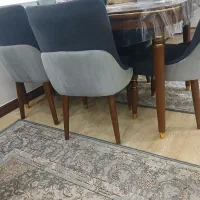 مبل هفت نفره ومیزنهارخوری شش نفره|مبلمان خانگی و میز عسلی|رشت, نخودچر|دیوار