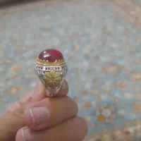 انگشتر نقره عقیق سرخ|جواهرات|مشهد, هنرور|دیوار