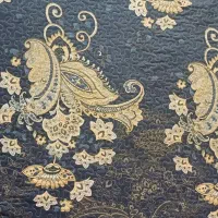 روکش تخت خواب ۲نفره .طرح گلدوزی درجه۱|سرویس روتختی|اشتهارد, |دیوار