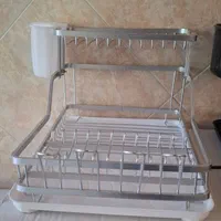 آبچکان رومیزی و داخل کابینت|آب‌چکان و نظم‌دهنده ظروف|قم, نیروگاه|دیوار