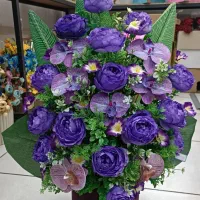 باکس گل مصنوعی ارکیده و پیونی|گل مصنوعی|تبریز, |دیوار