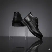 نیم بوت مردانه COCO مشکی مدلSalivan|کیف، کفش، کمربند|بانه, |دیوار