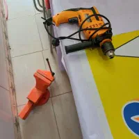 گیره 160 رومیزی  و دریل به فروش میرسد