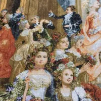 تابلو فرش دست باف مهمونی پاپ|تابلو فرش|ری, علایین|دیوار