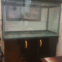 آکواریم با میز ام دی اف نوع