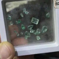 نقره .سنگ جواهر زمرد