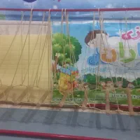 پل معلق بازی بچه ها