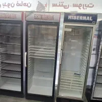 یخچال ۶۰ سانتی بیرون مشکی داخل سفید درحد|فروشگاه و مغازه|قم, شاه سید علی|دیوار
