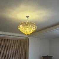 لوستر الماس کروم 65