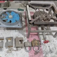 قفل ،اجاق زمینی،هواکش سایز 25در25 قوی