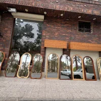 آینه قدی چوبی