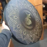 دف در طرح های مختلف موجود است