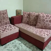 مبل سلطنتی ۹ نفره و مبل ال ۷ نفره|مبلمان خانگی و میز عسلی|شیراز, انجیر|دیوار