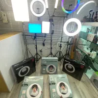 رینگ لایت سافت لایت نور RGB Ringlite تولیدمحتوا