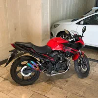 مگلی 200 ریس 200cc قرمز مشکی